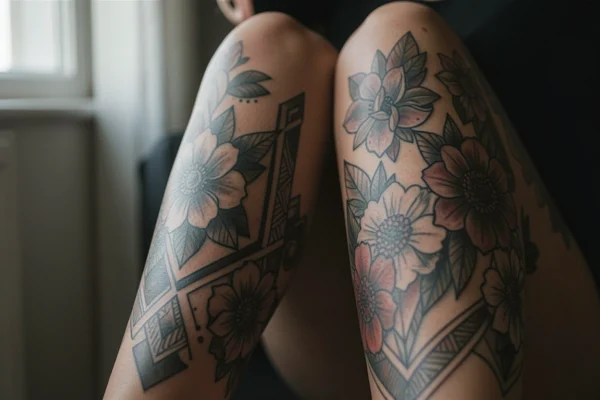 15 Magical Leg Tattoos for Women to Feel Confident In