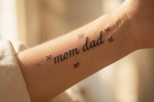 13 Heartfelt Mom and Dad Tattoos to Celebrate Family