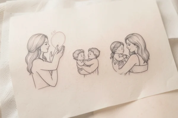 15 Dreamy Mom and Dad Tattoos That Symbolize Forever