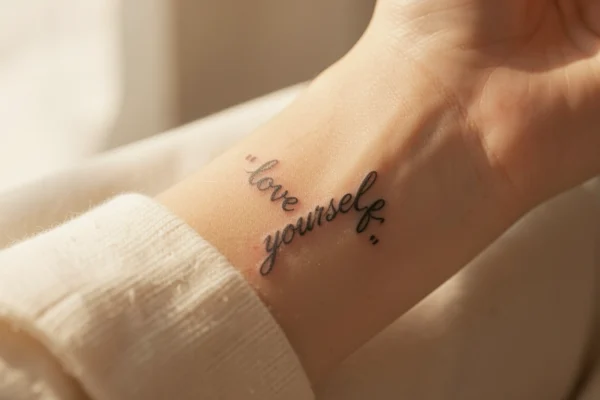 23 Meaningful Love Yourself Tattoos to Empower Yourself