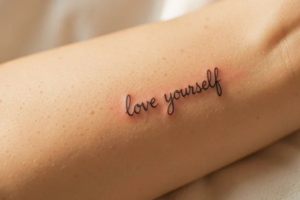 25 Stunning Love Yourself Tattoos That Celebrate You